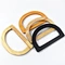 D-Shaped Solid Wood Bag Handles